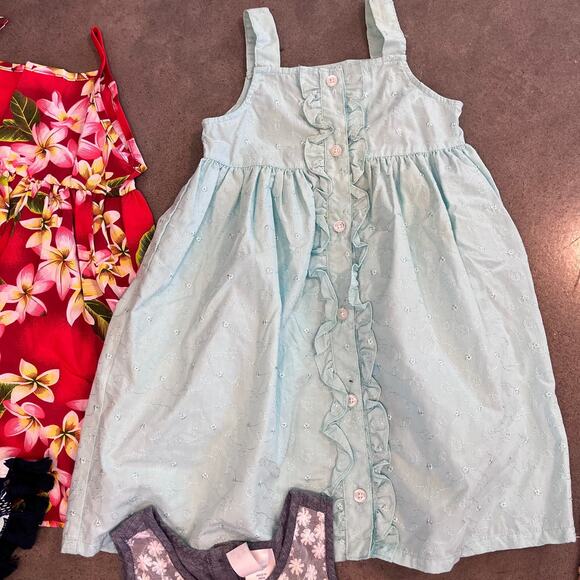 Lydia Jane Cat Jack Kala Hawaii Lemon Kiss toddler girls 4T Dress bundle 4 set - Picture 5 of 9